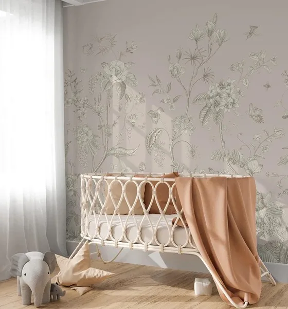 featured image - Transforming Interiors with Beige Boho Wallpaper Designs