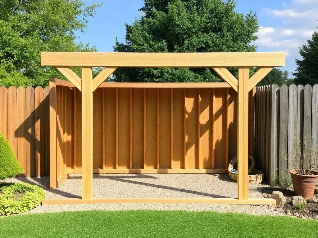 Building a shed is a rewarding DIY project.