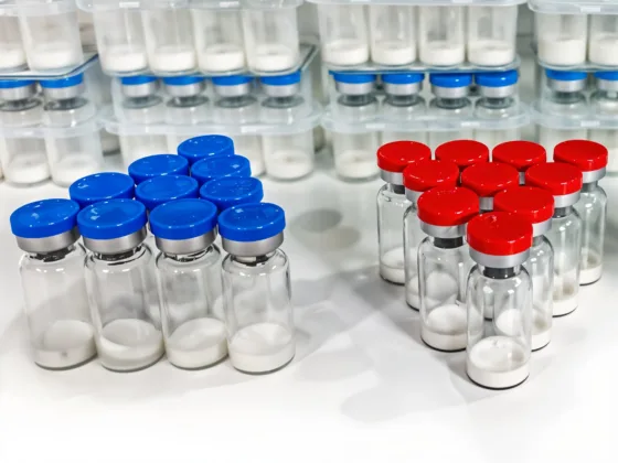 vials labeled TB500